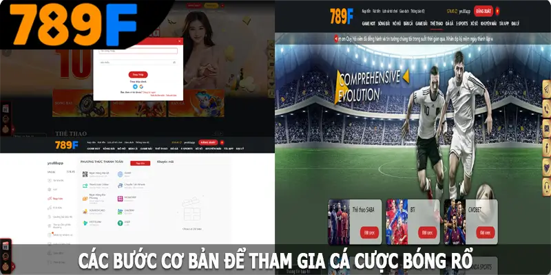 Các bước cơ bản để tham gia cá dự đoán bóng rổ tại 789F