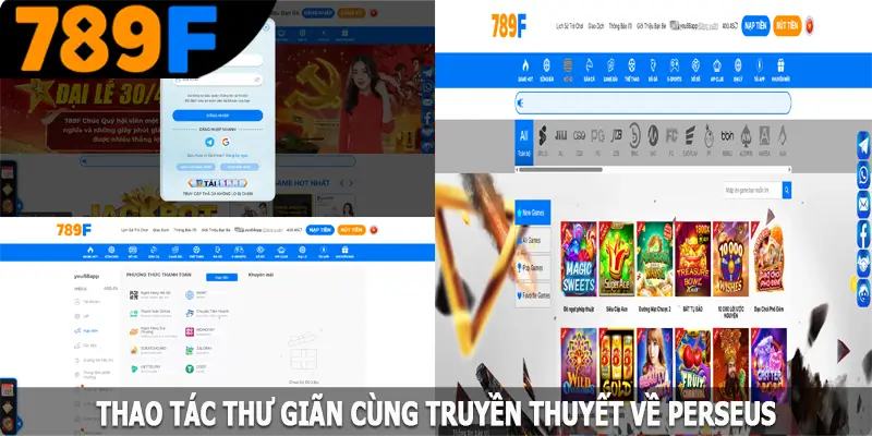 Thao tác thư giãn cùng truyền thuyết về Perseus tại 789F