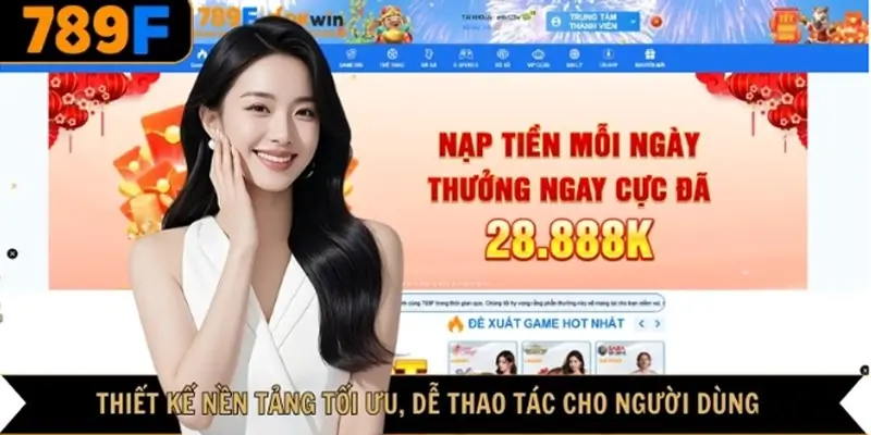 Thiết kế nền tảng tối ưu, dễ thao tác cho người dùng Thiết kế nền tảng tối ưu, dễ thao tác cho người dùng
